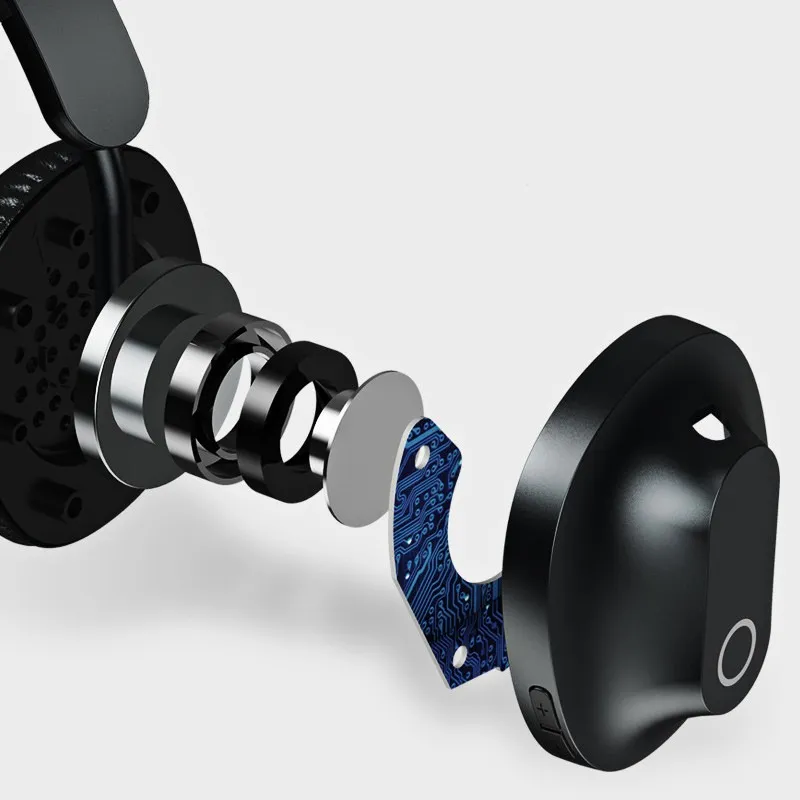 Bluetooth-гарнітура Remax RB-550HB HiFi Black (6954851229988) - мініатюра 7