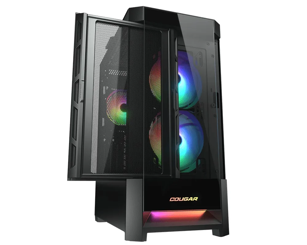 Корпус Cougar Duoface RGB Black без БЖ - мініатюра 2