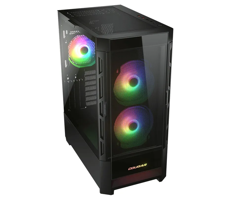 Корпус Cougar Duoface RGB Black без БЖ - мініатюра 3