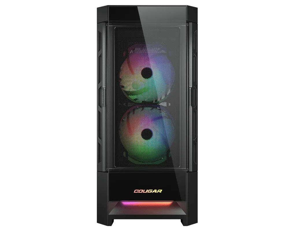 Корпус Cougar Duoface RGB Black без БЖ - мініатюра 4