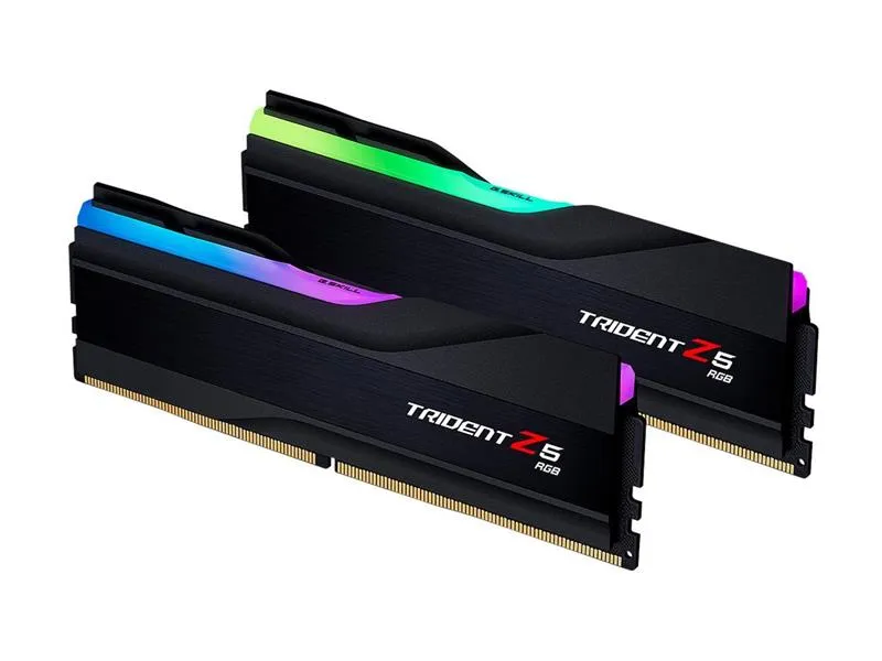 Модуль пам`ятi DDR5 2x32GB/6400 G.Skill Trident Z5 RGB Black (F5-6400J3239G32GX2-TZ5RK) - мініатюра 2