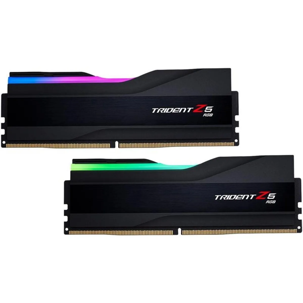 Модуль пам`ятi DDR5 2x32GB/6400 G.Skill Trident Z5 RGB Black (F5-6400J3239G32GX2-TZ5RK) - мініатюра 4