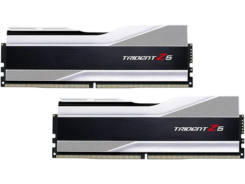 Модуль пам`ятi DDR5 2x32GB/6400 G.Skill Trident Z5 RGB Silver (F5-6400J3239G32GX2-TZ5RS) - мініатюра 6