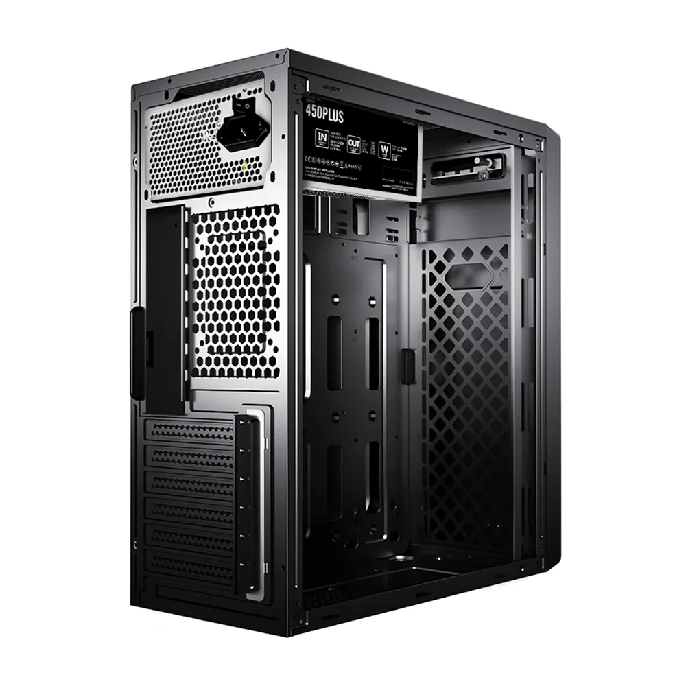 Корпус 1stPlayer A3-500PLS Black 500W - мініатюра 4