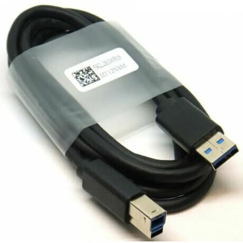 Кабель Dell USB - USB Type-B V 3.0 (M/M), 1.8 м, Black (5KL2E22501-OEM)_OEM - зображення 1