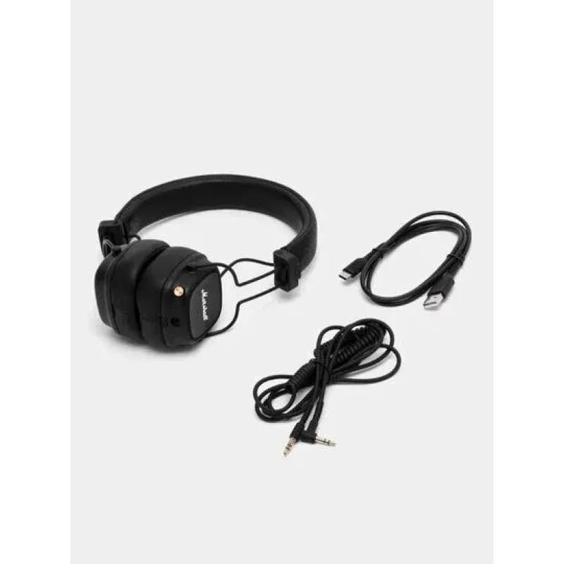 Bluetooth-гарнітура Marshall Major IV Black (1005773) - мініатюра 11