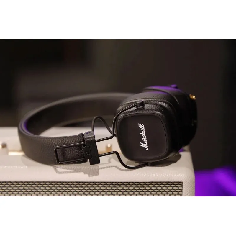 Bluetooth-гарнітура Marshall Major IV Black (1005773) - мініатюра 14