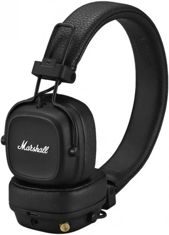 Bluetooth-гарнітура Marshall Major IV Black (1005773) - мініатюра 3