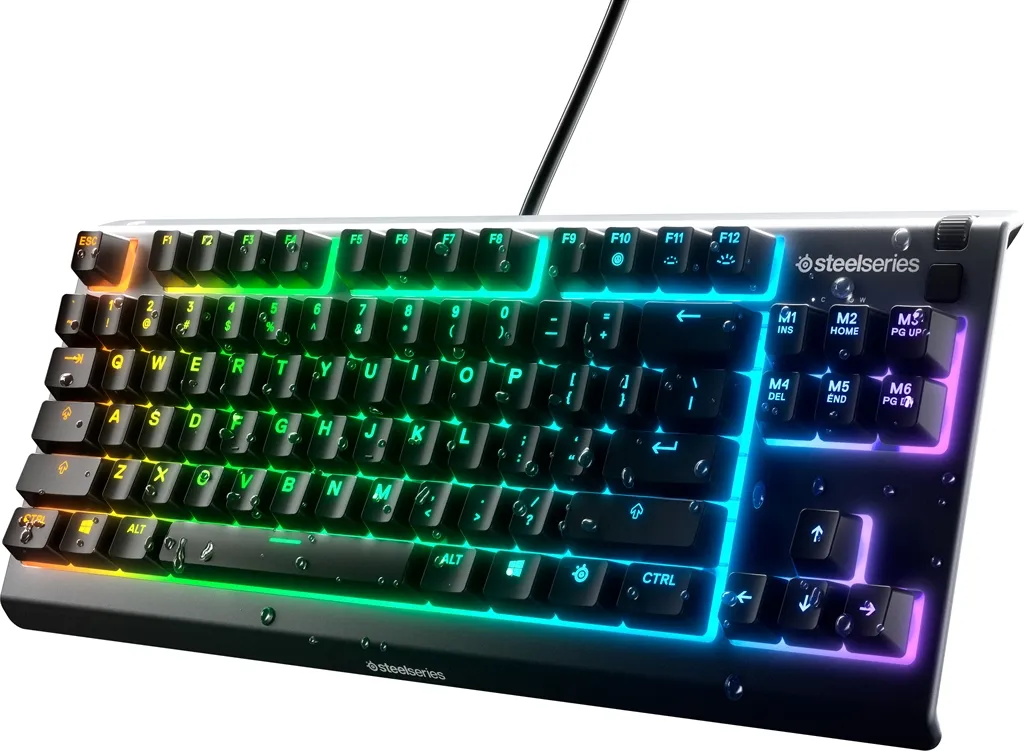 Клавiатура SteelSeries Apex TKL USB (64831) - мініатюра 2