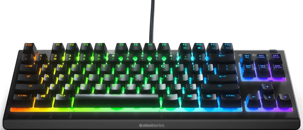 Клавiатура SteelSeries Apex TKL USB (64831) - мініатюра 3