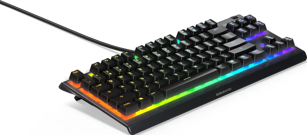 Клавiатура SteelSeries Apex TKL USB (64831) - мініатюра 4