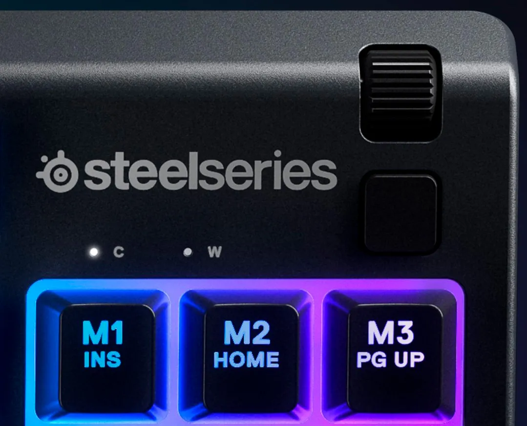 Клавiатура SteelSeries Apex TKL USB (64831) - мініатюра 8