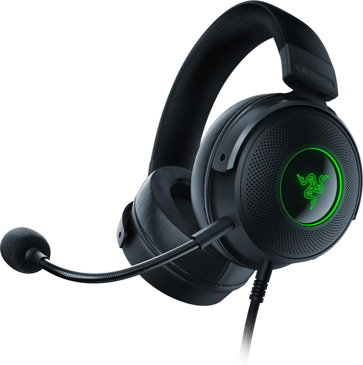 Гарнiтура Razer Kraken V3 Black (RZ04-03770200-R3M1) - мініатюра 2
