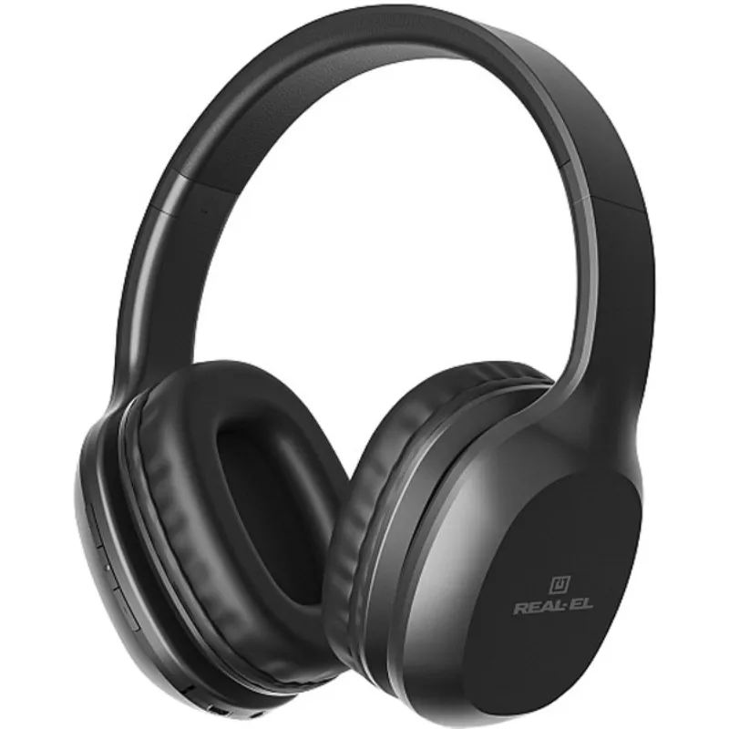 Bluetooth-гарнітура REAL-EL GD-820 Black - зображення 1