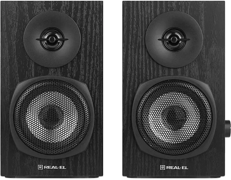 Акустична система REAL-EL S-225 Black - мініатюра 2