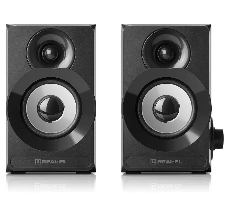 Акустична система REAL-EL S-200 Black - зображення 1