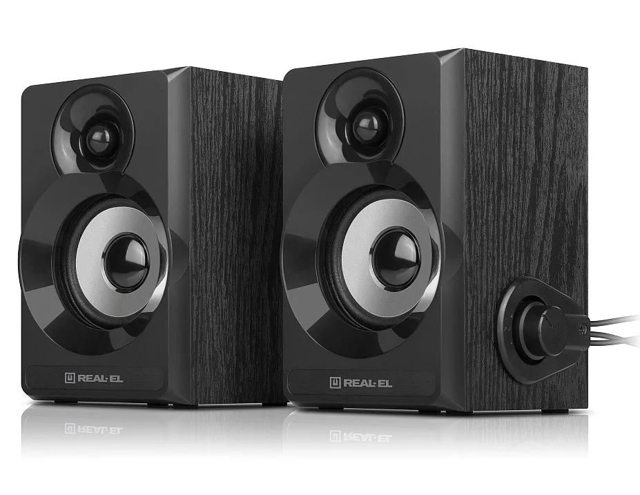 Акустична система REAL-EL S-200 Black - мініатюра 4