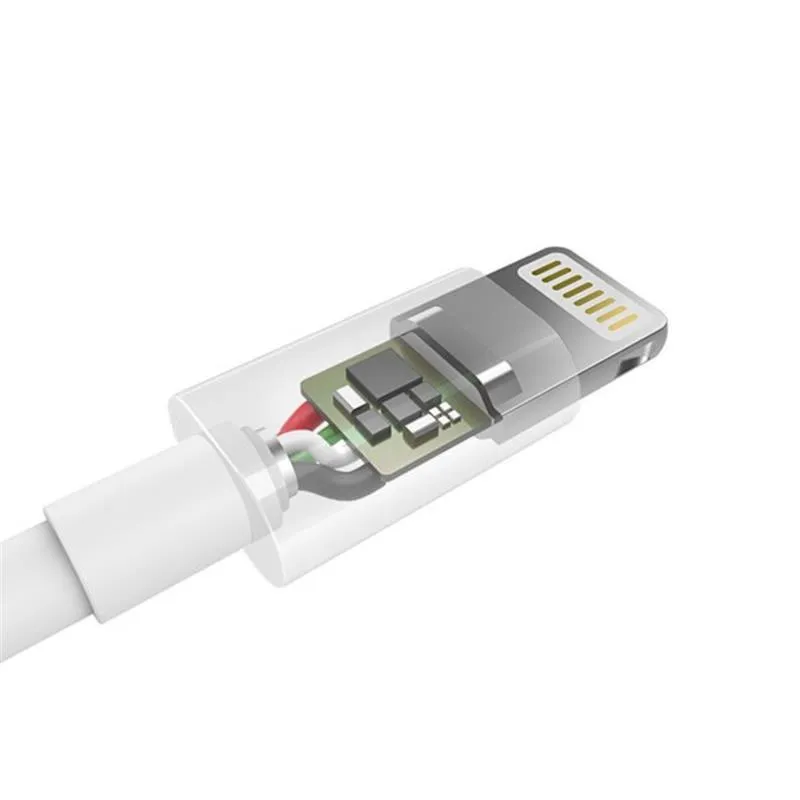 Кабель Choetech USB - Lightning (M/M), 1.8 м, White (IP0027-WH) - мініатюра 2