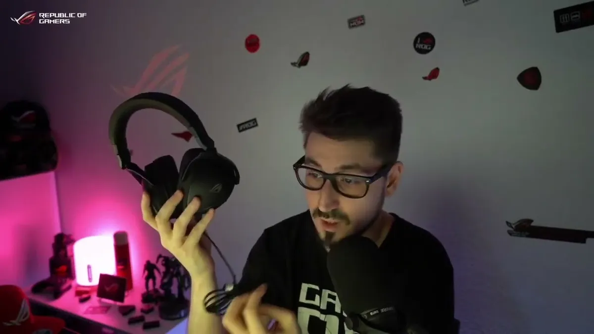 Гарнітура Asus ROG Delta S Core Black/Red (90YH03JC-B1UA00) - мініатюра 12