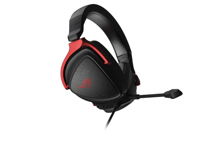 Гарнітура Asus ROG Delta S Core Black/Red (90YH03JC-B1UA00) - мініатюра 2