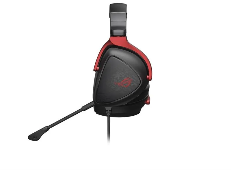 Гарнітура Asus ROG Delta S Core Black/Red (90YH03JC-B1UA00) - мініатюра 4