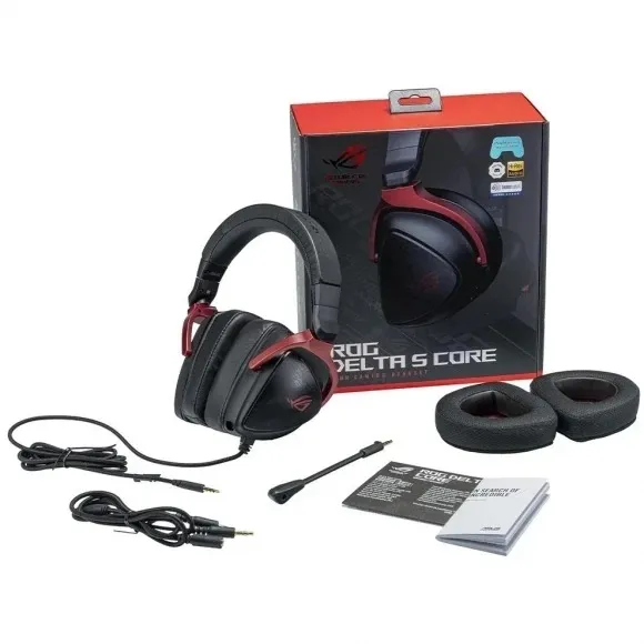 Гарнітура Asus ROG Delta S Core Black/Red (90YH03JC-B1UA00) - мініатюра 7