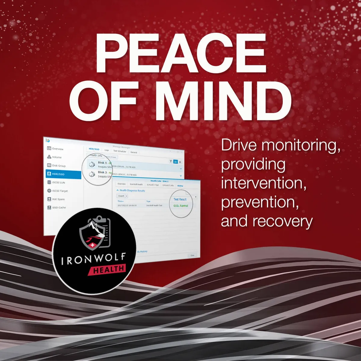 Накопичувач HDD SATA 6.0TB Seagate IronWolf Pro 7200rpm 256MB (ST6000NT001) - мініатюра 3