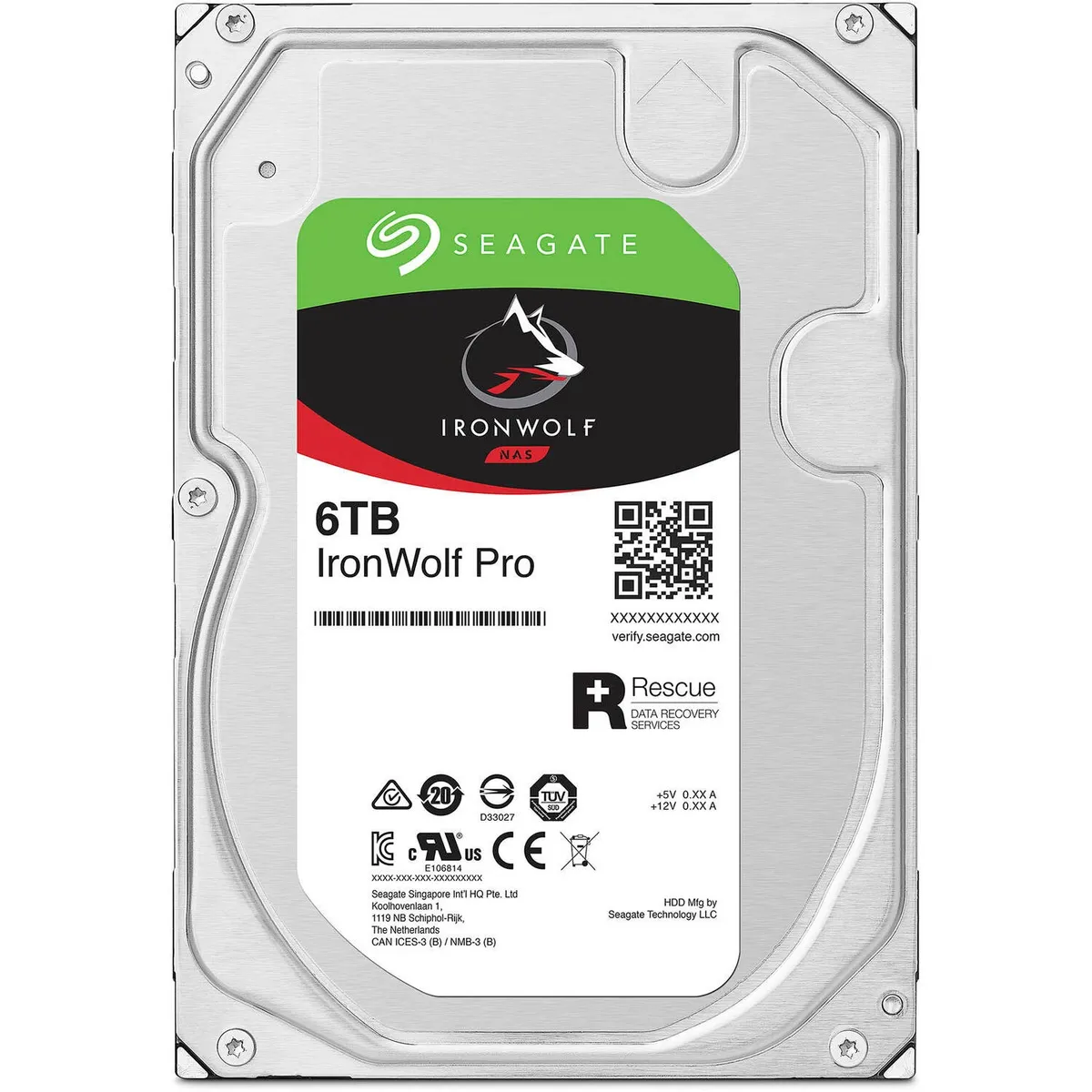Накопичувач HDD SATA 6.0TB Seagate IronWolf Pro 7200rpm 256MB (ST6000NT001) - мініатюра 8