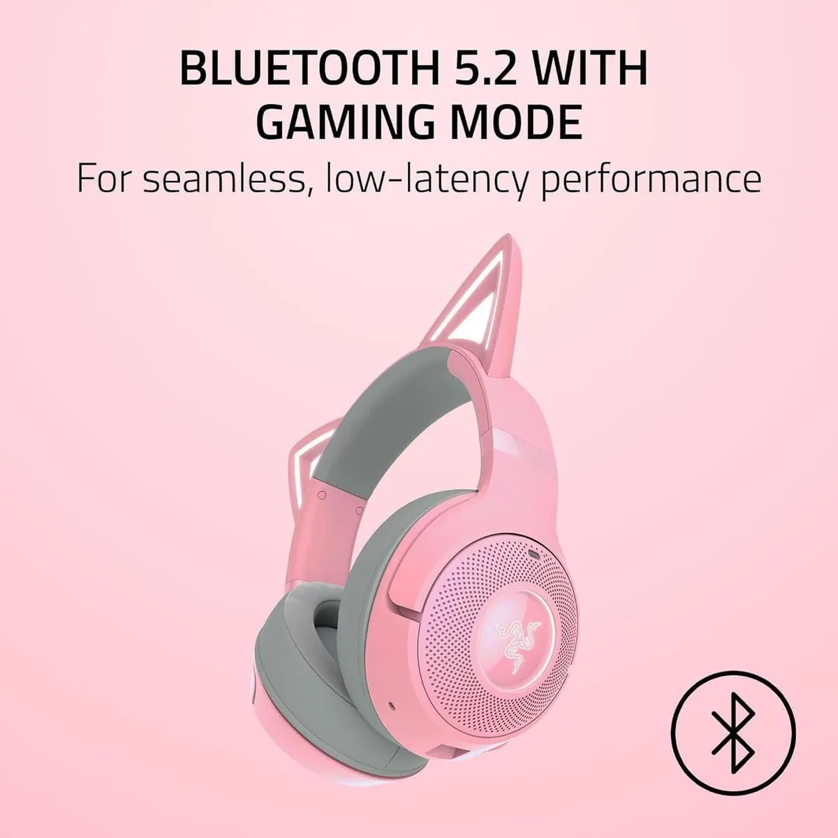 Гарнiтура Razer Kraken Kitty V2 Pro Quartz (RZ04-04510200-R3M1) - мініатюра 10