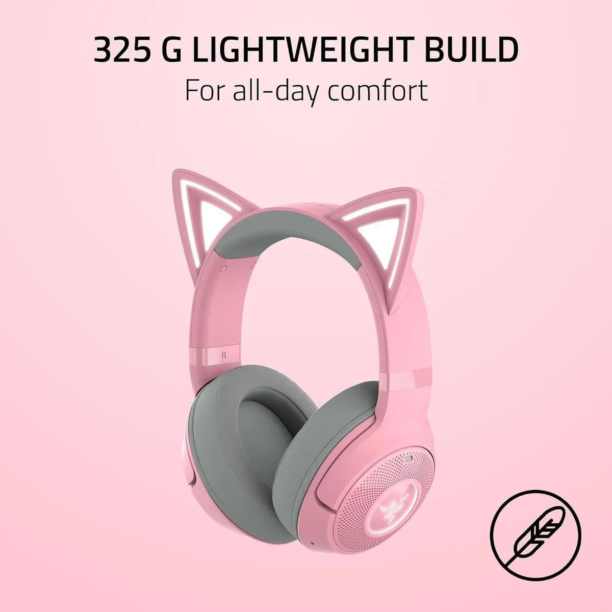 Гарнiтура Razer Kraken Kitty V2 Pro Quartz (RZ04-04510200-R3M1) - мініатюра 11