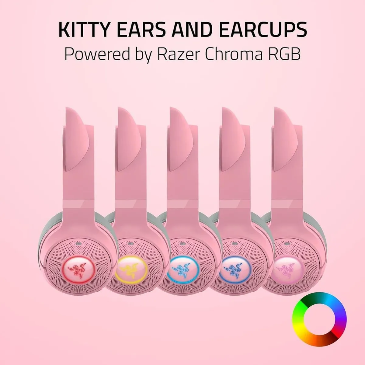 Гарнiтура Razer Kraken Kitty V2 Pro Quartz (RZ04-04510200-R3M1) - мініатюра 12