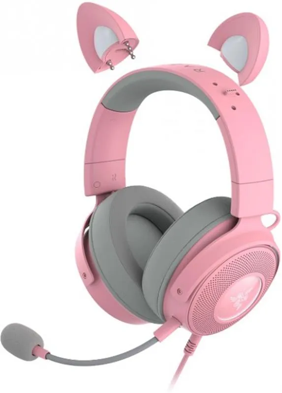 Гарнiтура Razer Kraken Kitty V2 Pro Quartz (RZ04-04510200-R3M1) - мініатюра 2