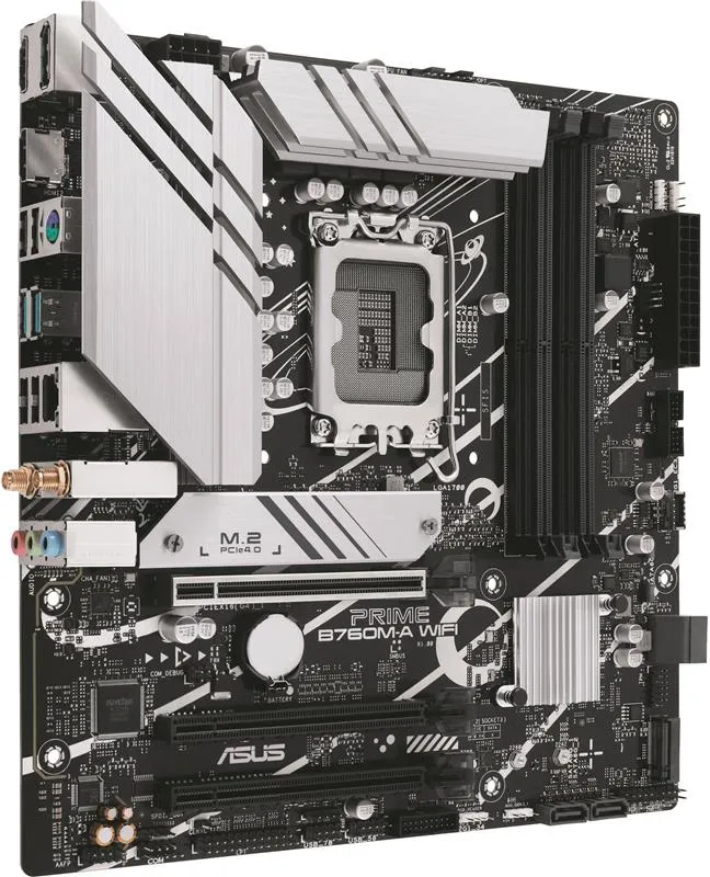 Материнська плата Asus Prime B760M-A WiFi Socket 1700 - мініатюра 4