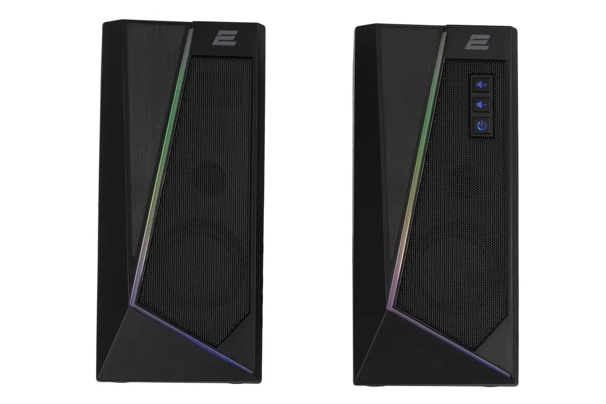 Акустична система 2E PCS233 RGB Black (2E-PCS233BK) - мініатюра 2