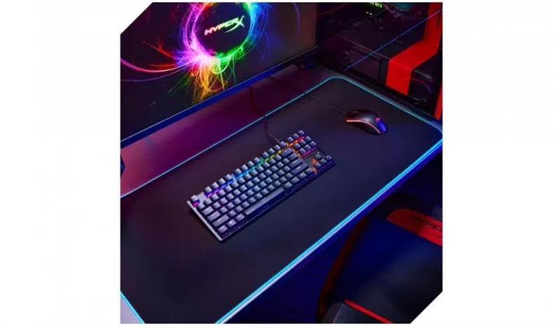 Клавіатура HyperX Alloy Origins Core PBT Aqua RGB Black (639N9AA)  - мініатюра 11