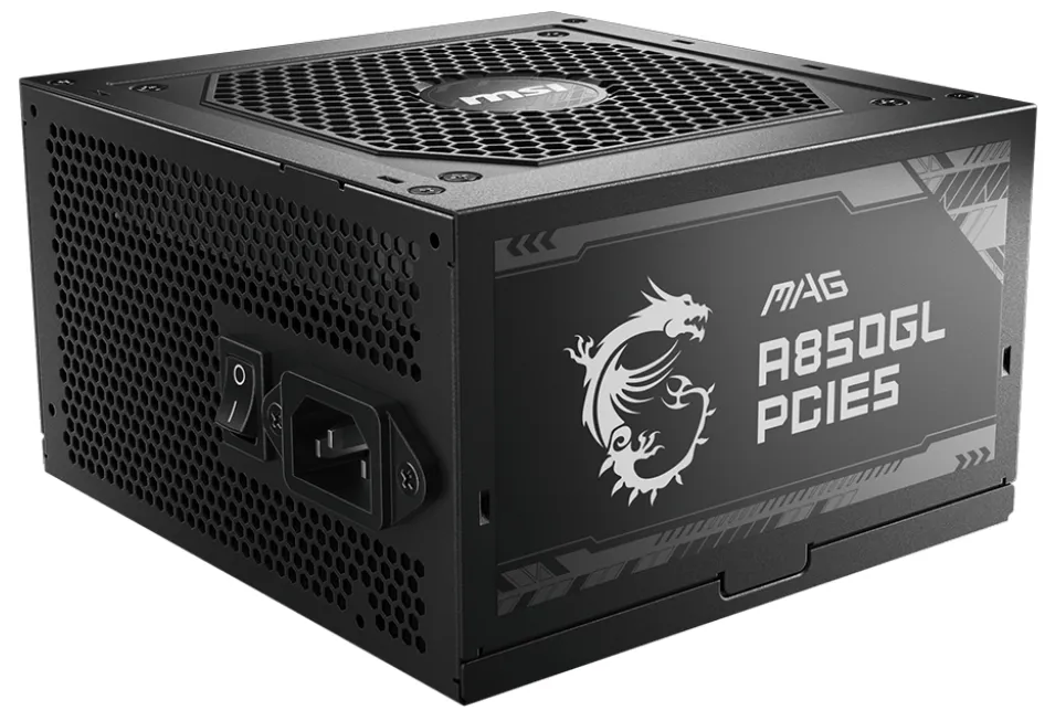 Блок живлення MSI MAG A850GL PCIE5 850W - зображення 1