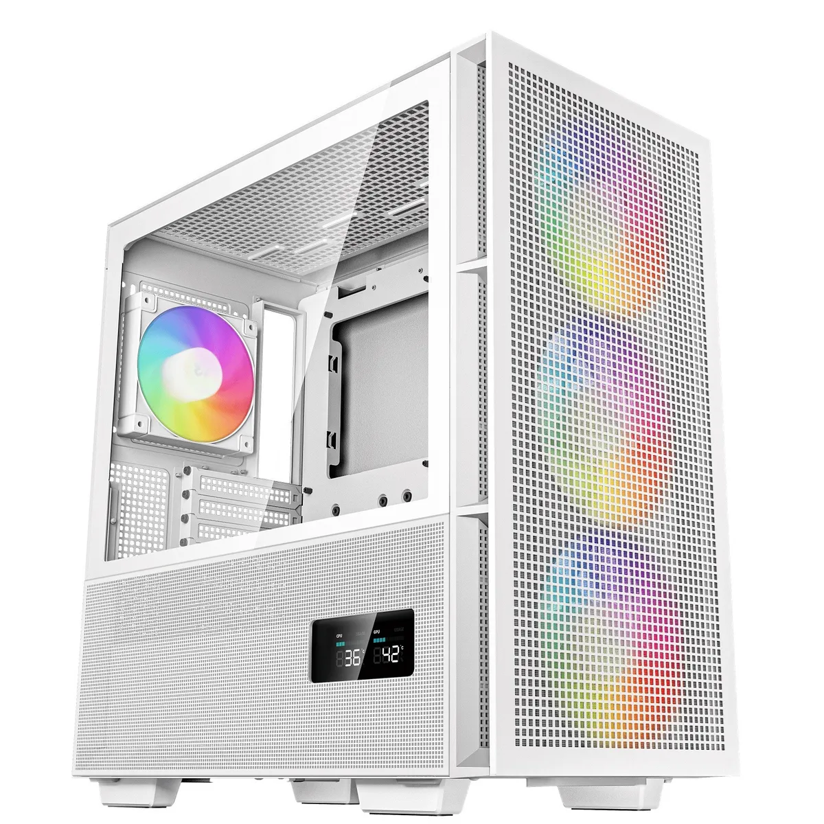 Корпус DeepCool CH560 Digital White (R-CH560-WHAPE4D-G-1) без БЖ - зображення 1