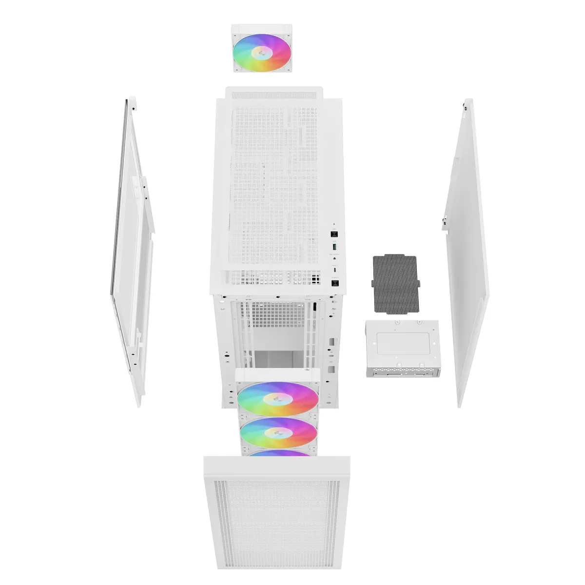 Корпус DeepCool CH560 Digital White (R-CH560-WHAPE4D-G-1) без БЖ - мініатюра 14