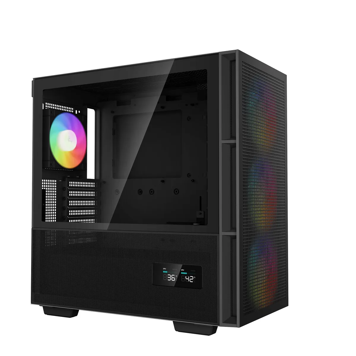 Корпус DeepCool CH560 Digital Black (R-CH560-BKAPE4D-G-1) без БЖ - мініатюра 2