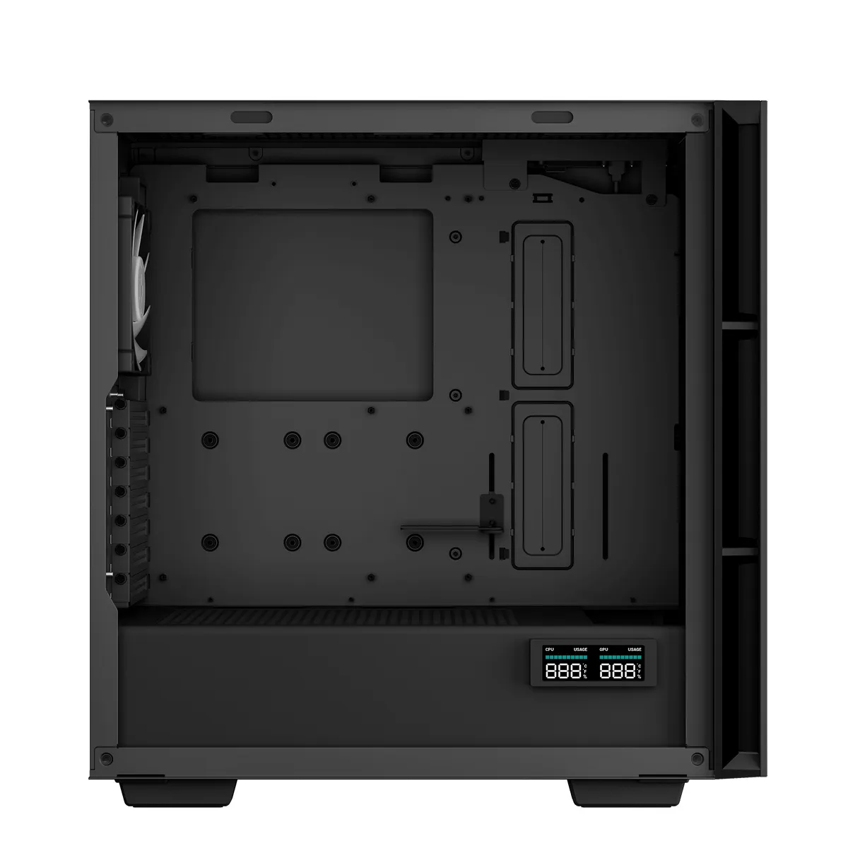 Корпус DeepCool CH560 Digital Black (R-CH560-BKAPE4D-G-1) без БЖ - мініатюра 6