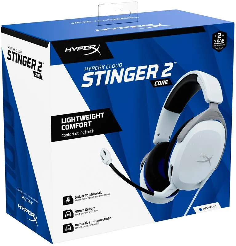 Гарнiтура HyperX Cloud Stinger 2 для PS5/PS4 White (6H9B5AA) - мініатюра 11