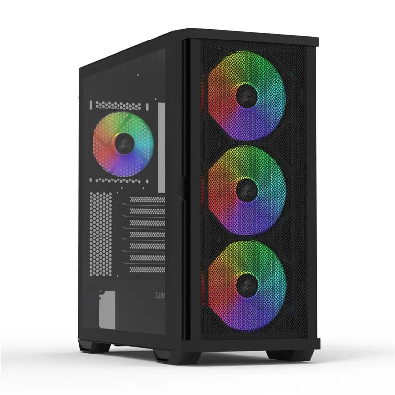 Корпус Zalman Z10 Plus ARGB Black без БЖ - мініатюра 2