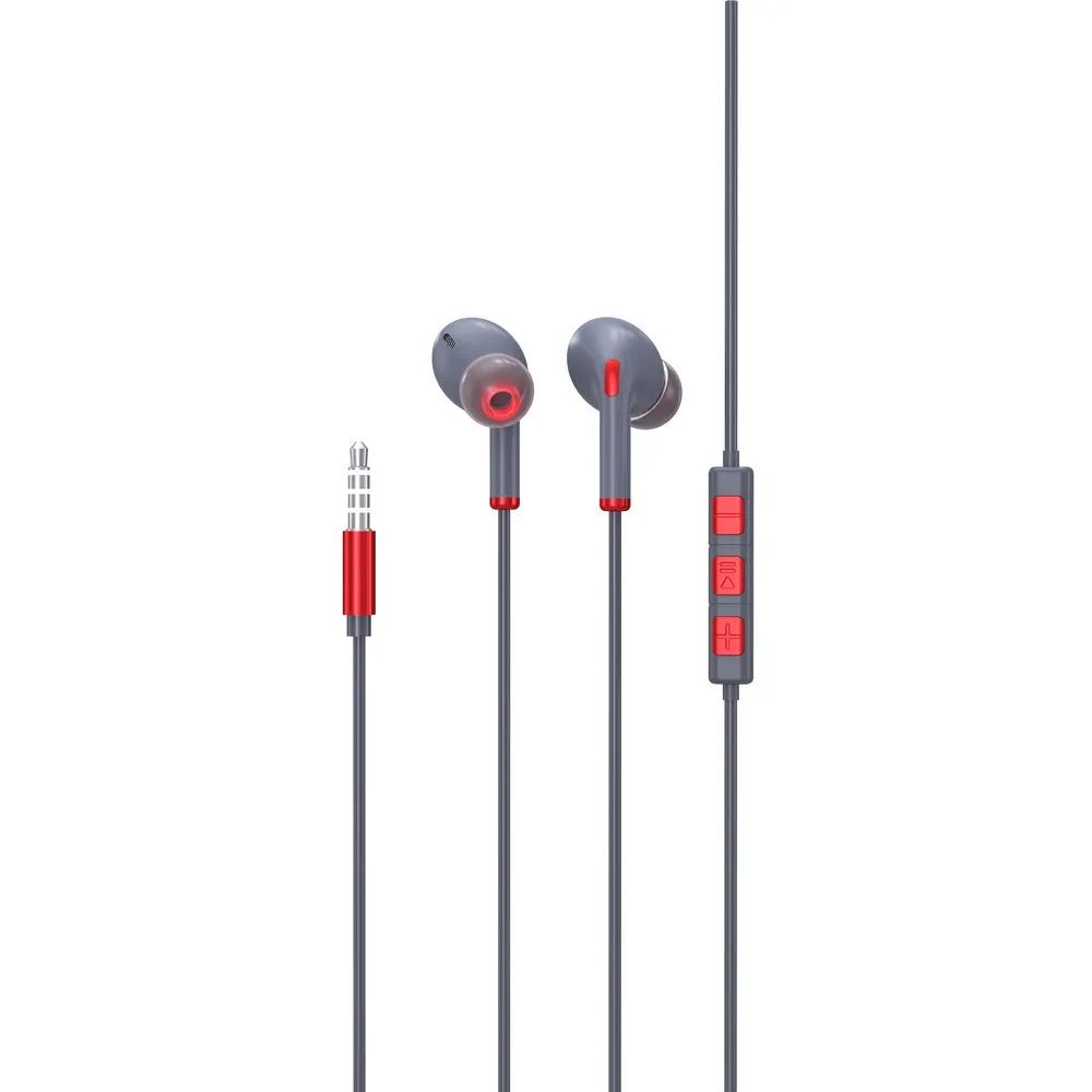 Гарнітура SkyDolphin SR01 with mic Red (HF-000475) - зображення 1