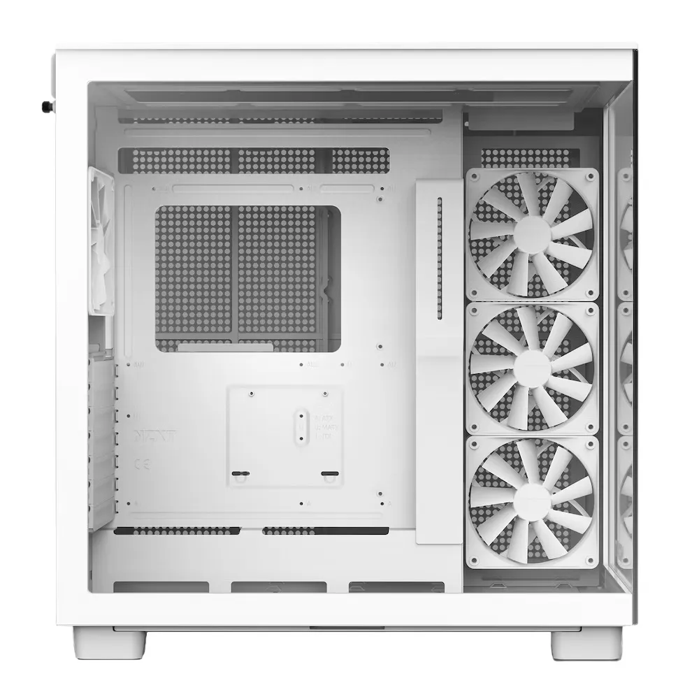 Корпус NZXT H9 Flow White (CM-H91FW-01) без БЖ - мініатюра 6