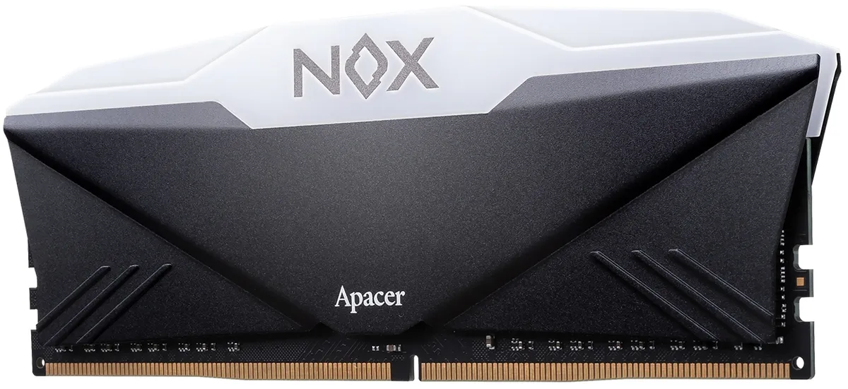 Модуль пам`ятi DDR4 2x16GB/3200 Apacer NOX RGB Black (AH4U32G32C28YNBAA-2) - мініатюра 6