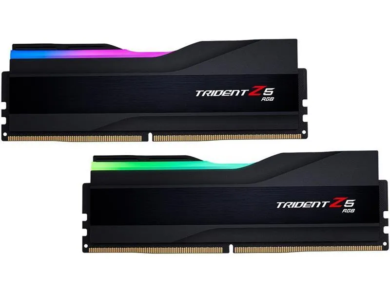 Модуль пам`ятi DDR5 2x16GB/6400 G.Skill Trident Z5 RGB Black (F5-6400J3239G16GX2-TZ5RK) - мініатюра 2