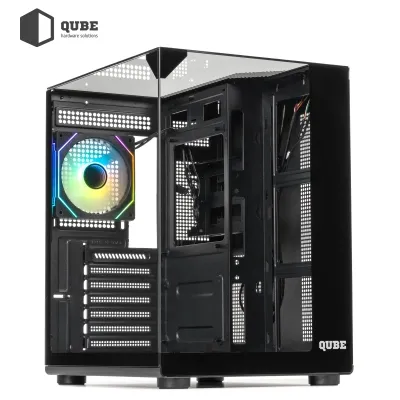 Корпус QUBE AQUARIUM ARGB Black (AQUARIUM_GBNU3) - мініатюра 4