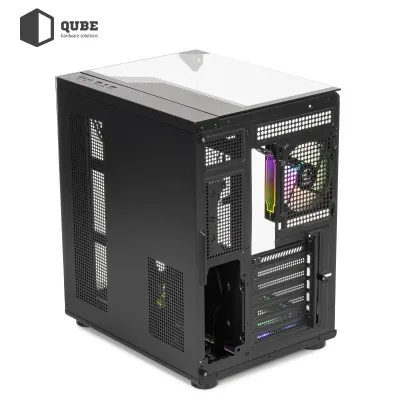Корпус QUBE AQUARIUM ARGB Black (AQUARIUM_GBNU3) - мініатюра 6