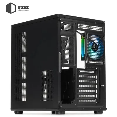 Корпус QUBE AQUARIUM ARGB Black (AQUARIUM_GBNU3) - мініатюра 7