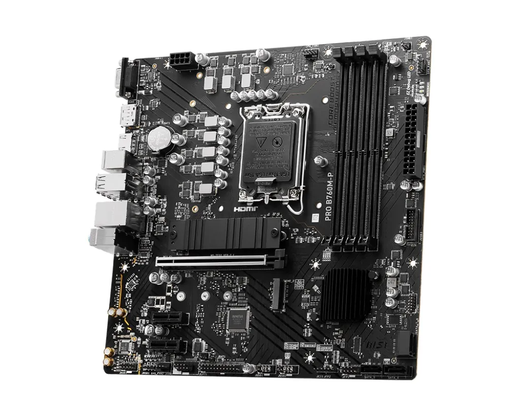 Материнська плата MSI Pro B760M-P Socket 1700 - мініатюра 2